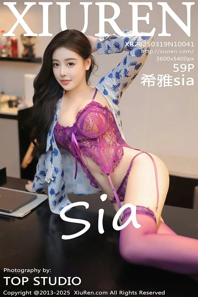 [Xiuren秀人网]2025.03.19 NO.10041 希雅sia[59+1P/607MB]