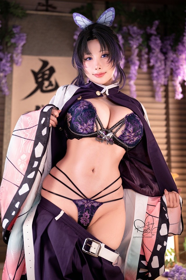 雨波HaneAme – NO.431 鬼灭之刃 蝴蝶忍[44P-298MB]
